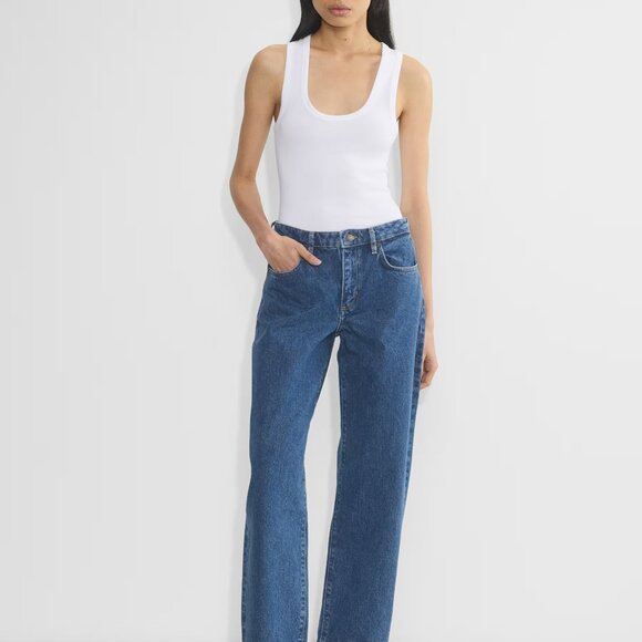 Denim Forum Denim - Denim Forum Kai Relaxed Mid-Rise Barrel Jean